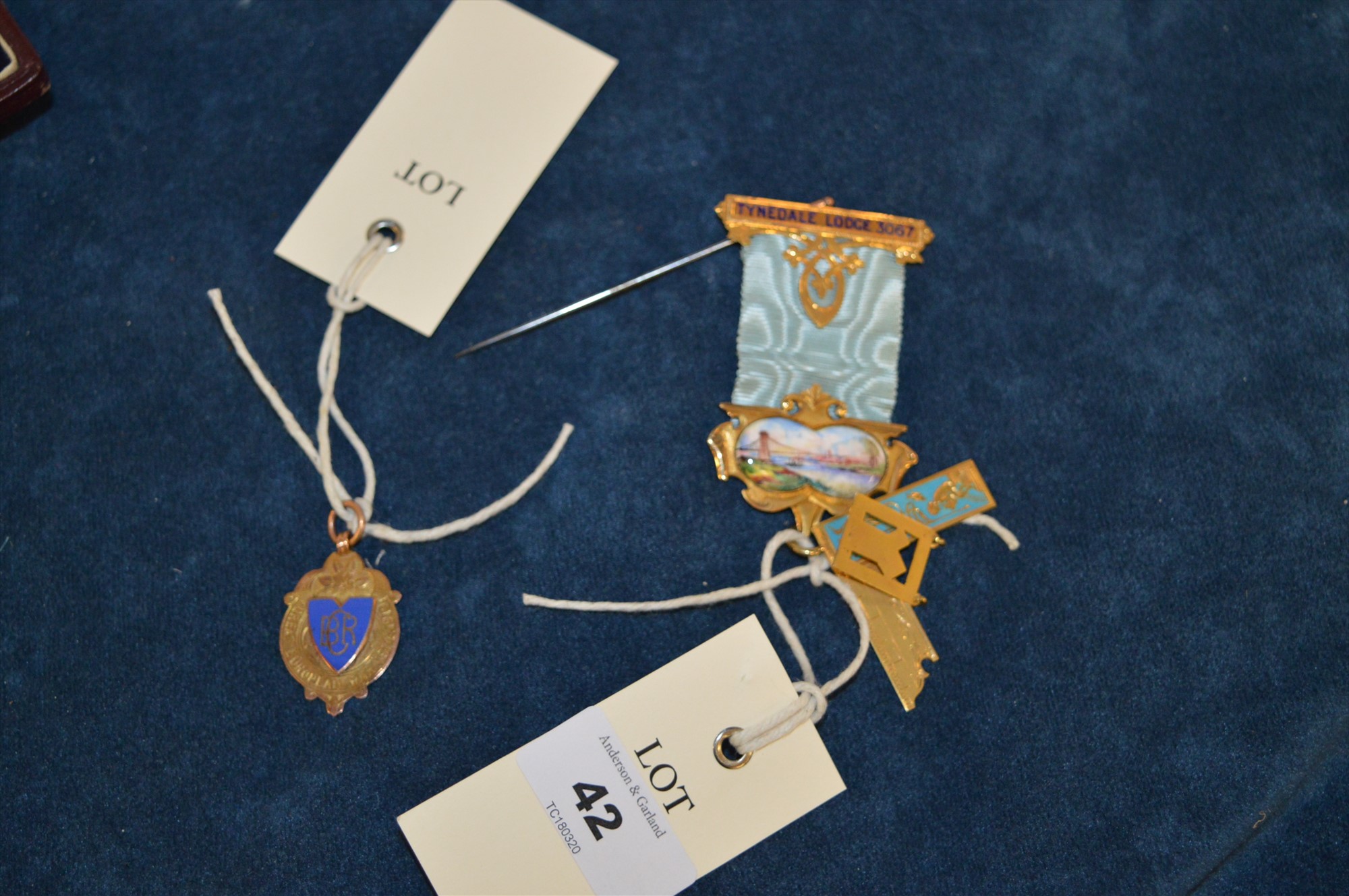 Masonic and war medal