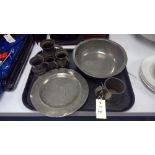 Pewter items
