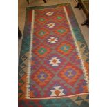 Kilim rug.