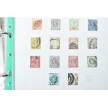 GB QV stamps