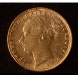 Victorian gold sovereign