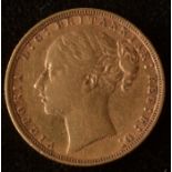 Queen Victoria gold sovereign