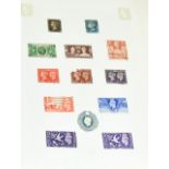 Stamp collection inc 1d black