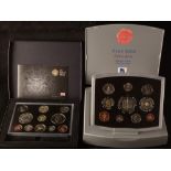 Two proof coin sets