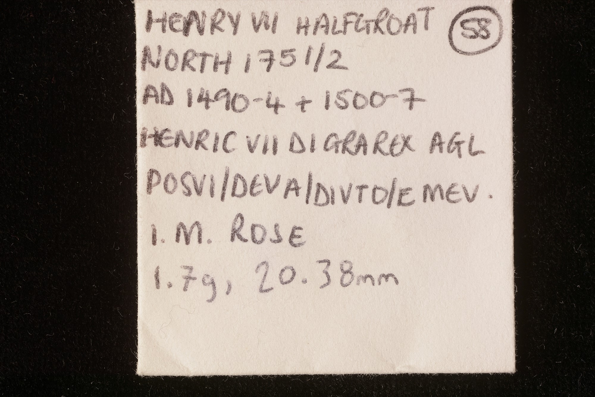 Henry VII halfgroat - Image 3 of 3