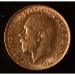 George V gold sovereign