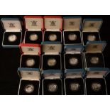 £1 silver proof collection