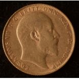 Edward VII gold sovereign