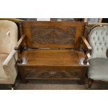 oak monks bench