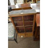 19th century pine hanging cupboard