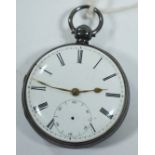 Silver pocket watch