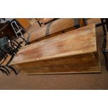 20th century elm blanket box