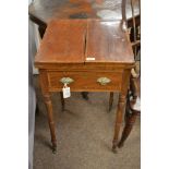 19th century card table