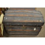 19th century domed trunk