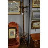 Bentwood coat stand.