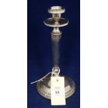 Silver candlestick