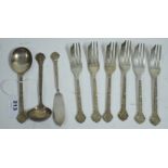 Lindisfarne pattern silver flatware