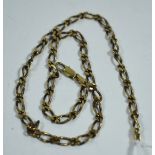 Gold chain necklace