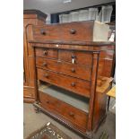 Victorian mahogany chest