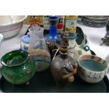 Art pottery and glass