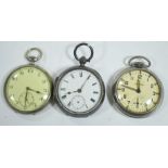 Three pocket watches