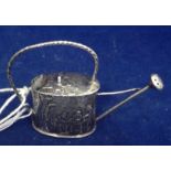 Silver miniature watering can