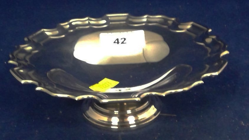 Silver tazza