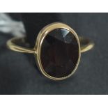 Garnet ring