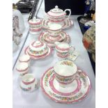 Crown Staffordshire tea for two
