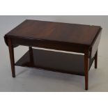 20th Century mahogany coffee table