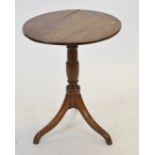 Early 19th Century elm occasional table