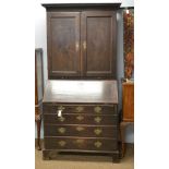 George III bureau bookcase