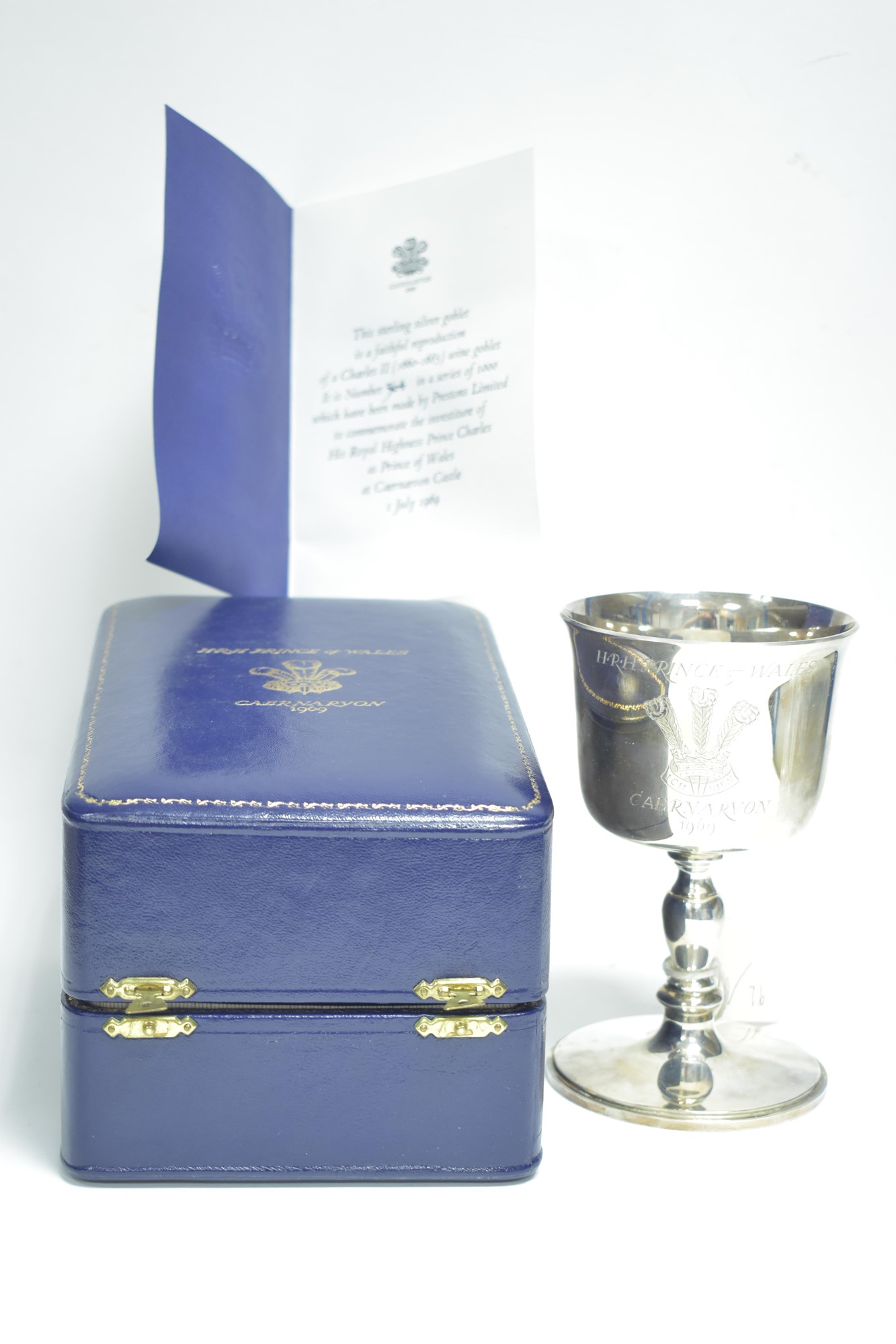 Silver Investeture chalice