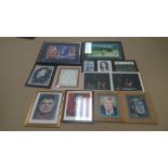 Mixed framed pictures
