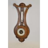 Rosewood framed barometer