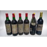 Six red wines