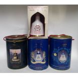 Four Bells decanters, boxed