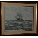 After Montague Dawson - print.