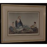 After Sir William Russell Flint - print.