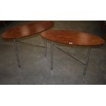 Pair of occasional tables.