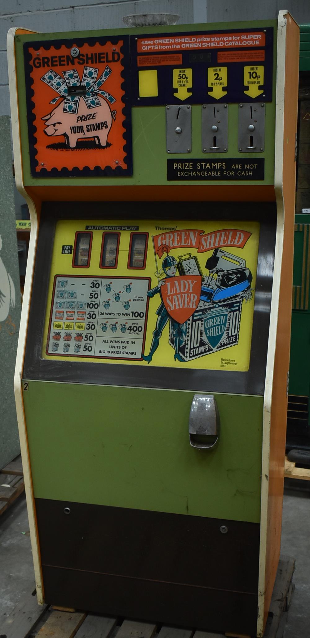 Greenshield Slot Machine Amusement Arcade.