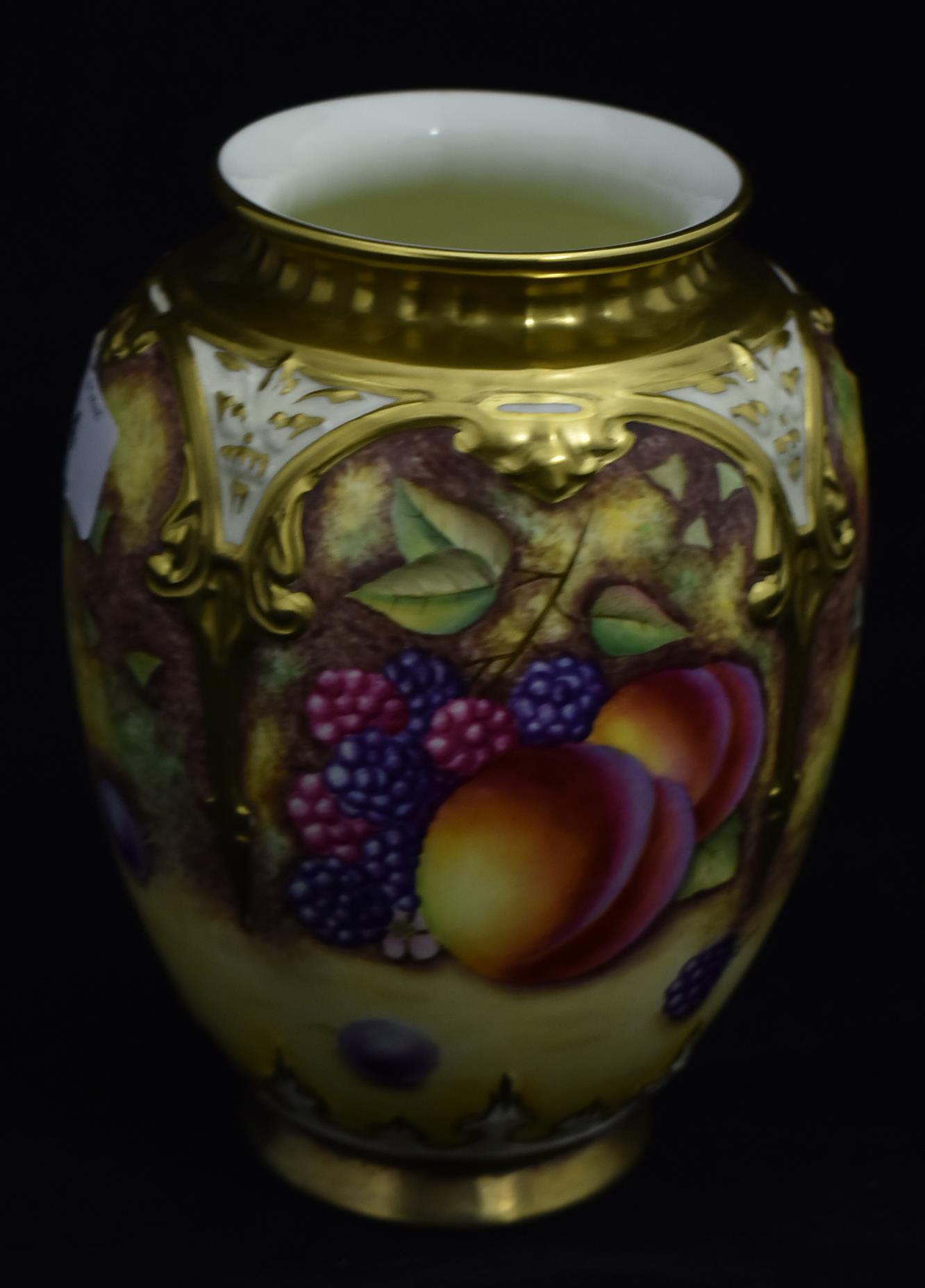 Royal Worcester vase.