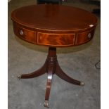 Drum top occasional table.