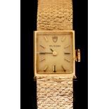 9ct gold Tudor cocktail watch