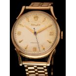 Rolex 9ct gold watch