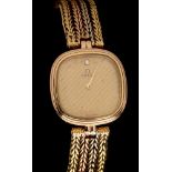Omega 18ct gold cocktail watch