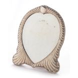 Silver dressing table mirror