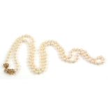 Pearl dragon necklace