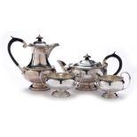 Silver tea service