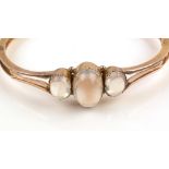 Moonstone bangle